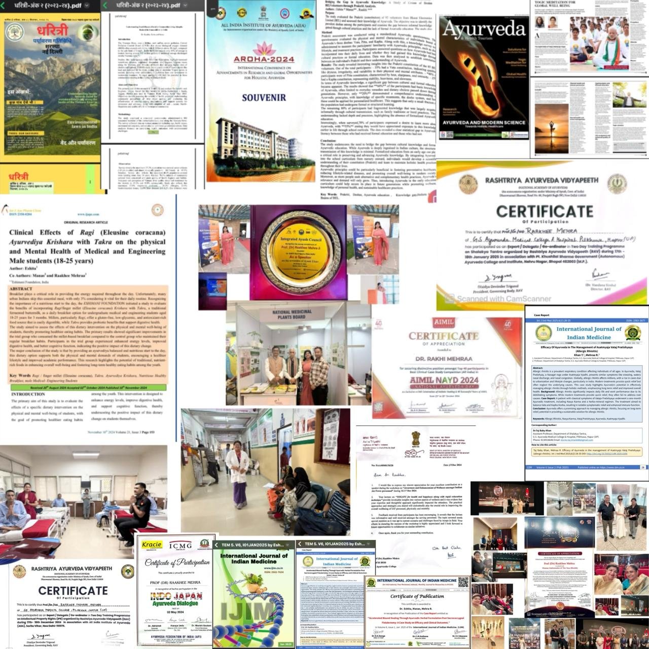 Publications, CME, Awards 2024-25